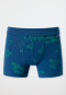 Pantaloncini in Tencel realizzati in cotone biologico con morbido elastico in vita e motivo di animali della fattoria, blu - Original Classics