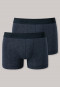 Shorts 2-pack nachtblauw - Personal Fit