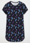 Sleepshirt kurzarm Organic Cotton Sonnenbrille dunkelblau - Aquatic Flow