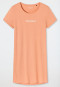 Sleep shirt short-sleeved print peach - Summer Night