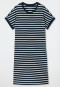 Slaapshirt met korte mouwen en strepen, nachtblauw - Casual Essentials