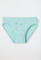 Panties modal soft waistband shiny yarn stars mint - Girls World
