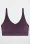 Soft-BH herausnehmbare Pads pflaume - Classic Seamless