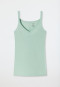 Top a spalline sottili di colore verde menta - Personal Fit