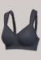 Sports bra soft cup wireless medium support anthracite - Active