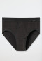 Sportslip fijne interlock gulp met patroon antraciet/rood - Fine Interlock
