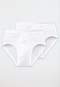 Slips kangourous de sport blancs par lot de deux - Essentials Feinripp