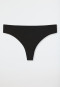 Thong microfiber black - Invisible Soft