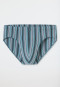 Supermini atlantisch blauw gestreept - 95/5