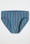 Supermini blauw gestreept - 95/5