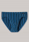 Slip supermini con girovita in tessuto elastico in cotone organico a righe multicolore - Fashion Daywear