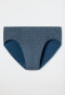 Supermini briefs atlantic blue patterned - 95/5