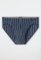 Slip supermini bleu foncé rayé - Long Life Soft