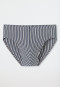Slip supermini grigio a strisce - 95/5