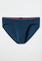 Supermini briefs Organic Cotton patterned blue - 95/5