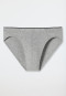 Supermini Slip Organic Cotton grau meliert - 95/5
