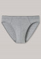 Bikini brief organic cotton heather gray - 95/5