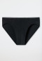 Bikini brief organic cotton black - 95/5
