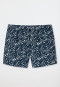 Swimshorts dunkelblau gemustert - Wave Nature