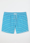 Swim trunks woven fabric aquarium white striped - Submerged