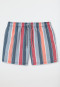 Swim shorts woven fabric multicolored stripes - California Cruise
