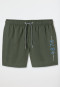 Swim shorts woven fabric olive - California Coast
