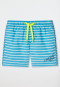 Swimshorts Webware recycelt LSF40+ Streifen hellblau - Rat Henry