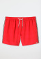 Swim shorts woven fabric red - Aquarium