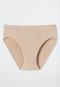 Tai panty ribbed sand - Seamless Recycled Rib