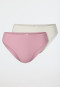 Tai Slips 2er-Pack rosenholz/creme - Modal Essentials