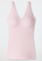 Strappy top microfiber removable pads soft pink - Invisible Soft
