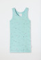 Unterhemd Modal Glanzgarn Sterne mint - Girls World
