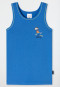 Onderhemd modal rat trampoline blauw - Rat Henry
