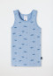 Undershirt Tencel organic cotton glazed yarn paper boats air - Rat Henry