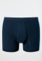 Unterhose kurz mit Eingriff Feinripp navy - Original Feinripp