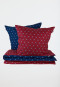 Reversible bed linen 2 piece flannelette multicolored - SCHIESSER Home