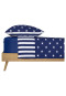 Biancheria da letto reversibile, 2 pezzi in renforcé, colore blu - SCHIESSER Home