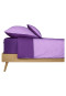 Parure de lit de lit réversible 2 pièces Renforcé lilas  SCHIESSER Home