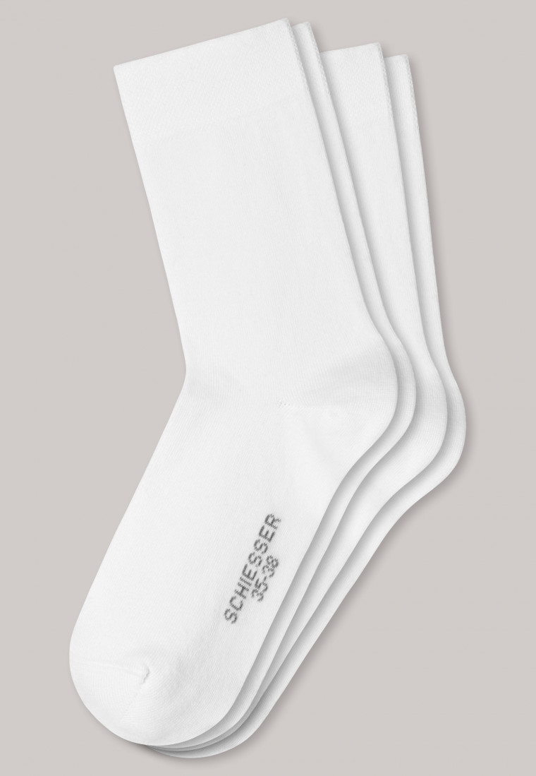 Women's socks 2-pack stay fresh white - Bluebird