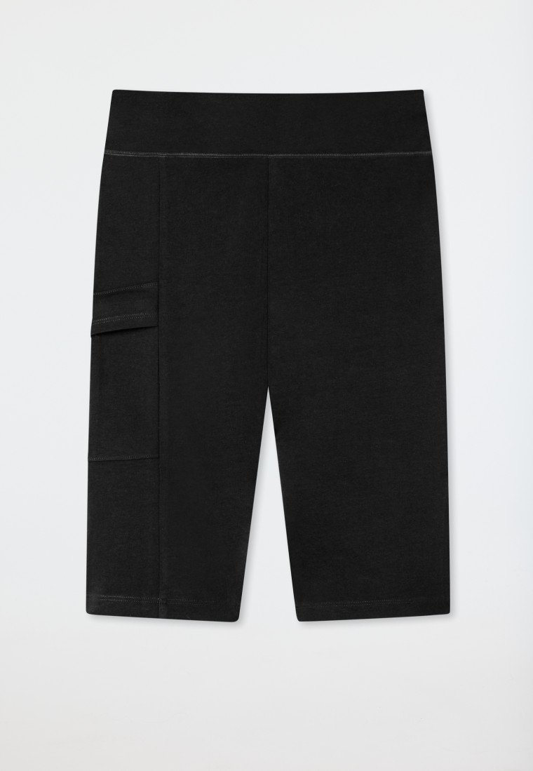 Ladies black cotton cycling best sale shorts