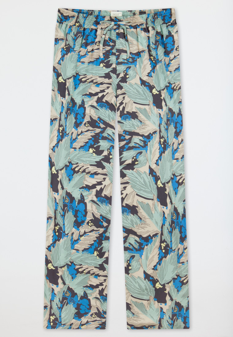 Pantaloni Lounge lunghi in viscosa con stampa multicolore - Mix+ Relax