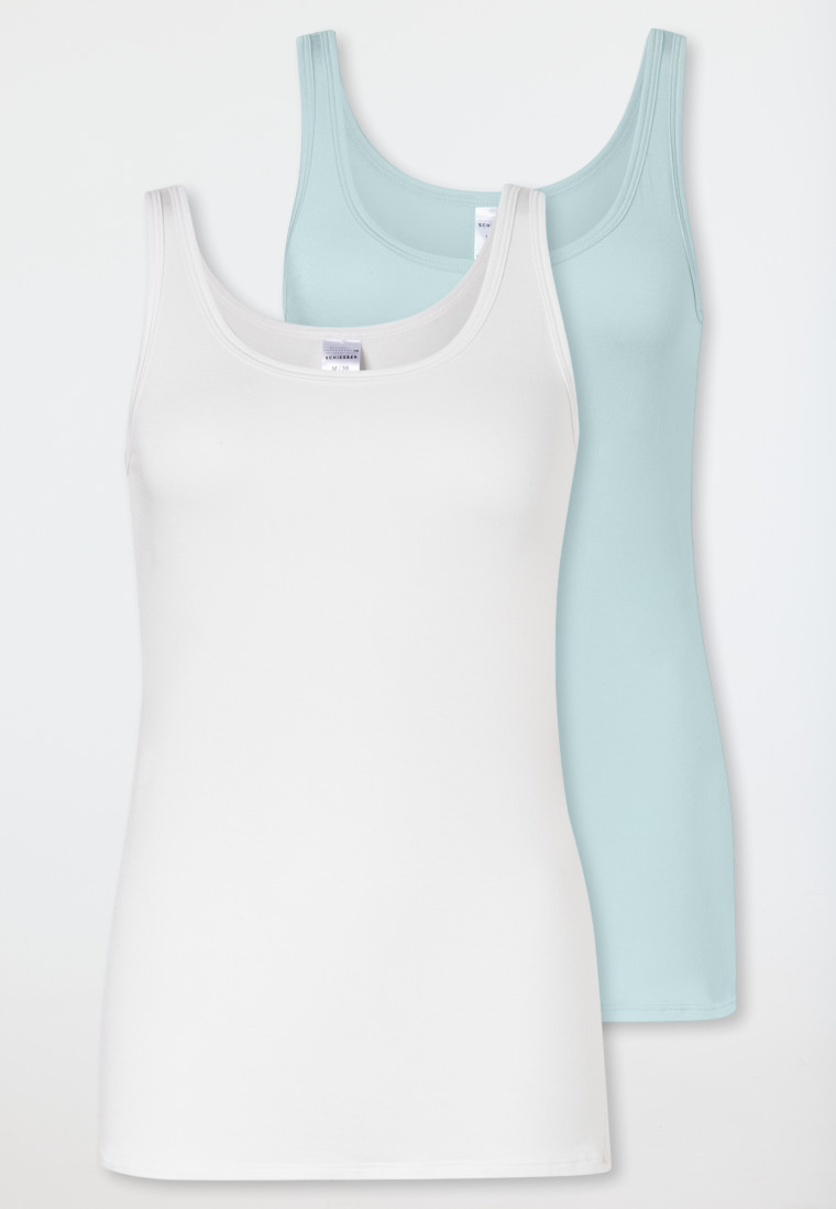 Tops set van 2 stuks munt - Modal Essentials