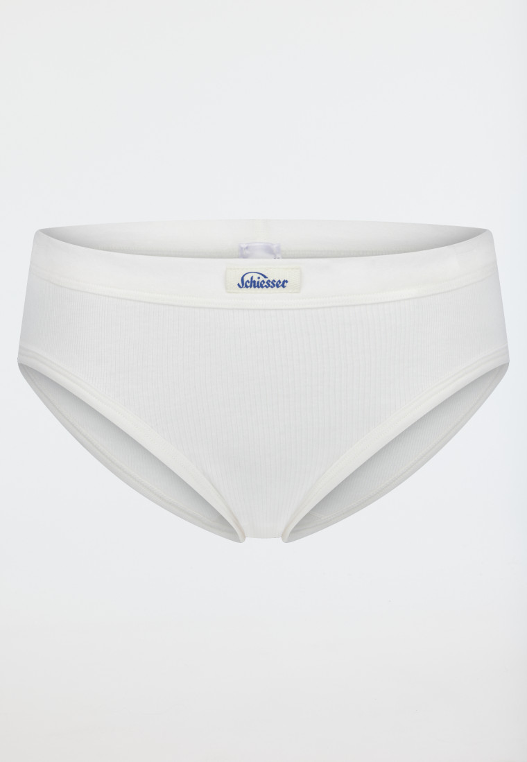 Tai briefs fine rib off-white - Revival Paula