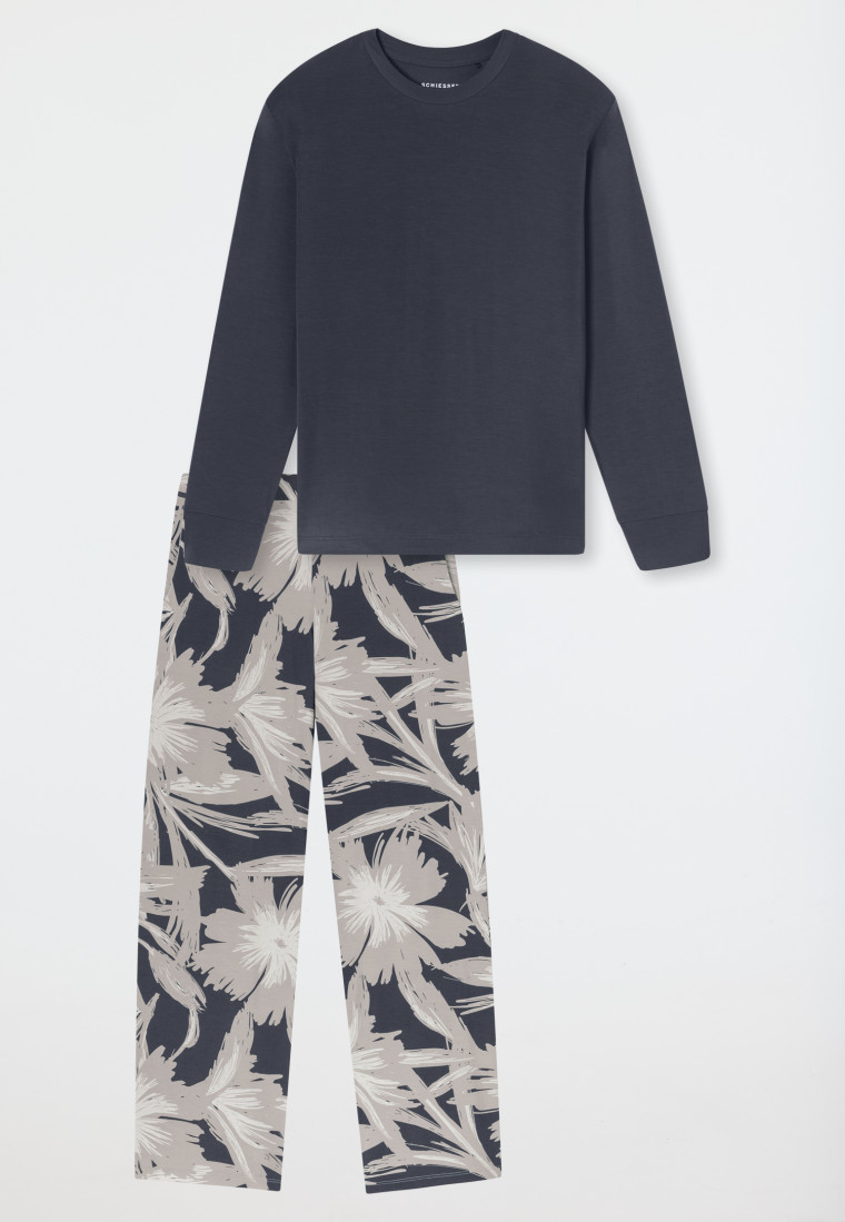 Lange pyjama grafiet - selected! premium