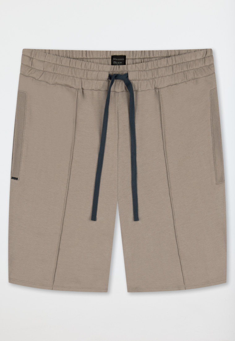 Hose kurz Sweat-Qualität clay - Mix+Relax