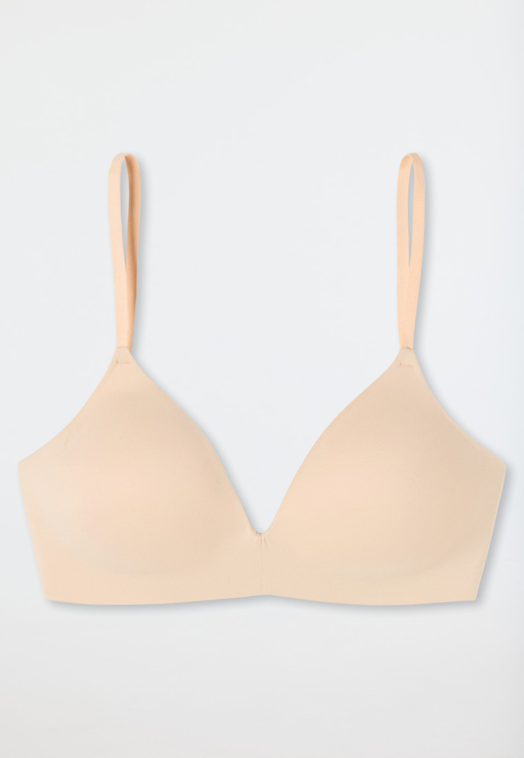 BH ohne Bügel gepadded sand - Invisible Soft