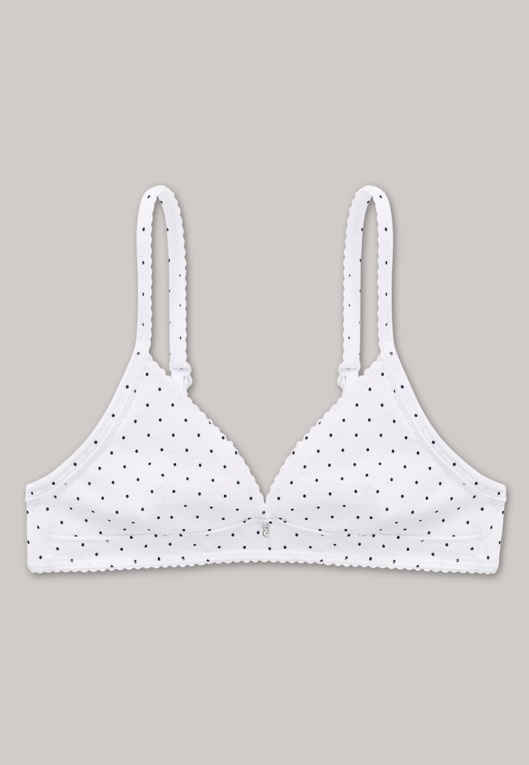 Bright Simple Bra With Polka Dots. Isolate On White. Stock Photo, Picture  and Royalty Free Image. Image 30645995.
