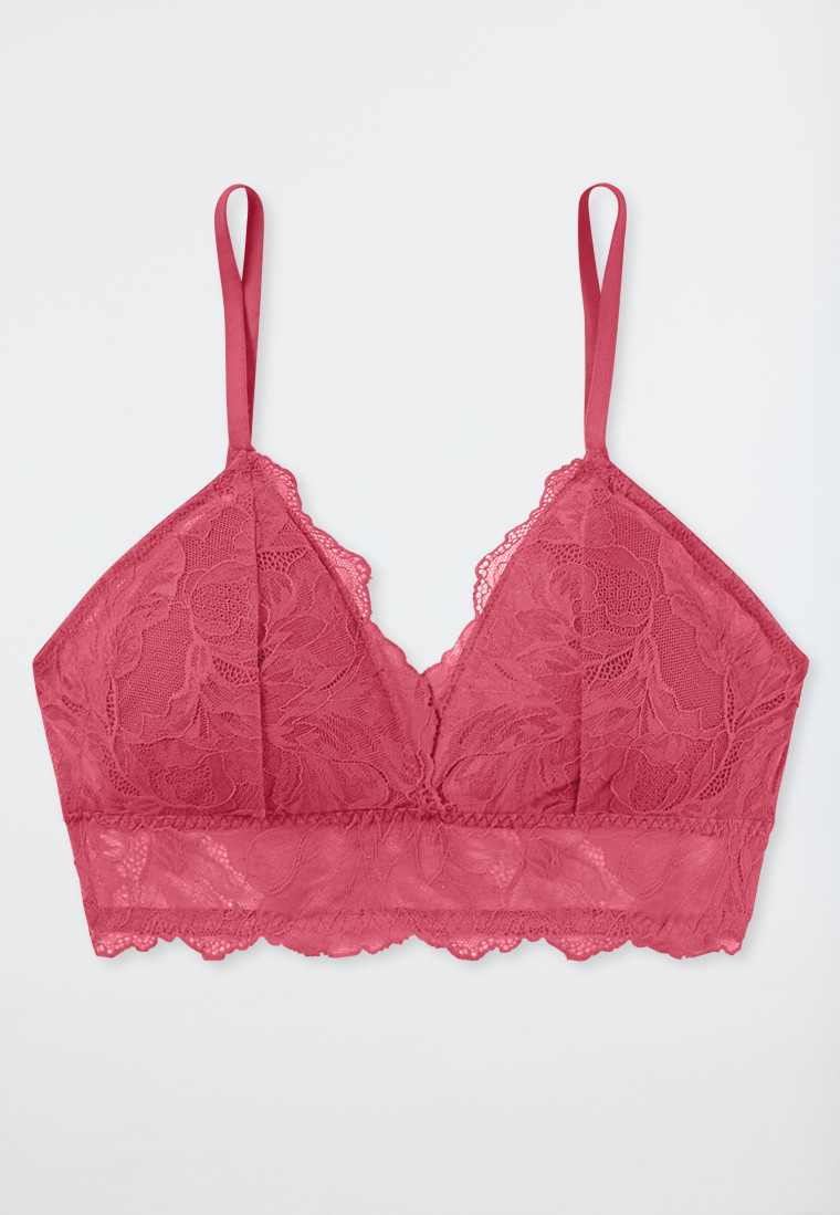 Brassière con imbottiture estraibili rosa - Modal & Lace