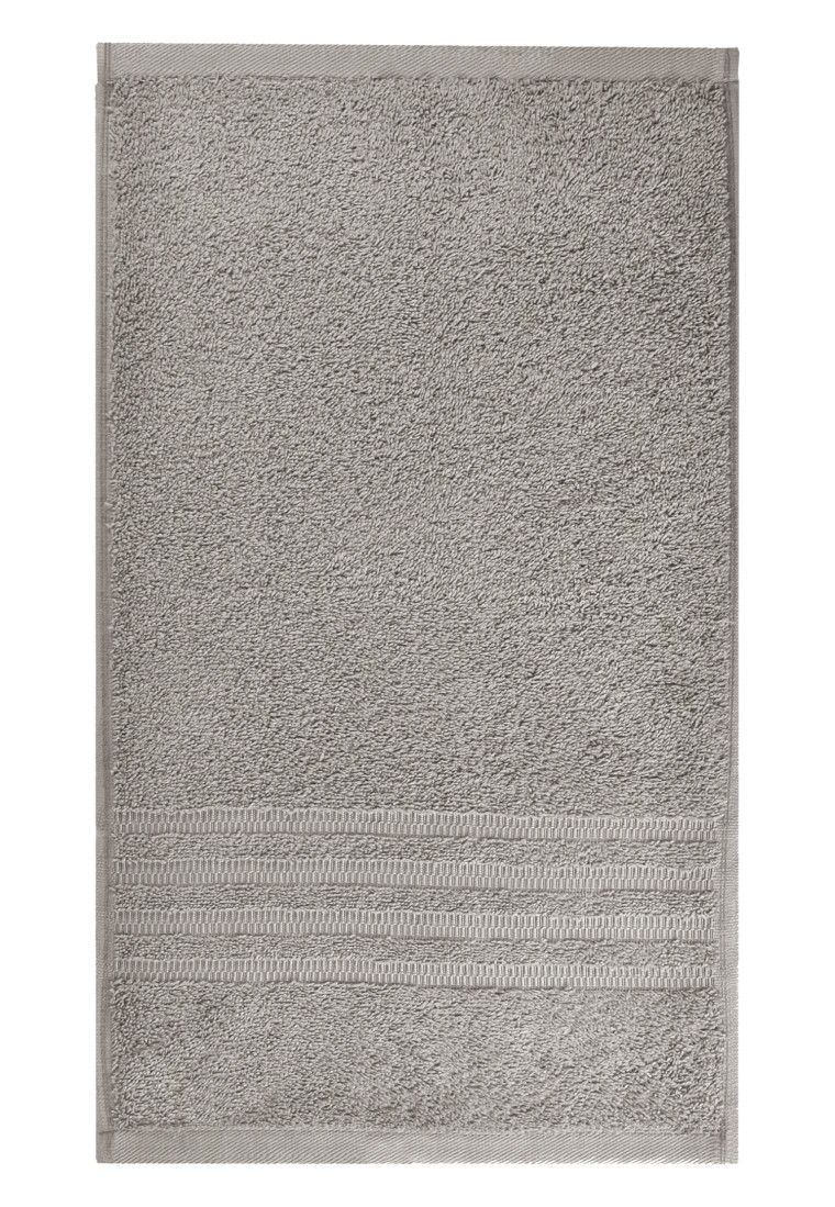 Asciugamano per ospiti Milano 30x50 argento - SCHIESSER Home