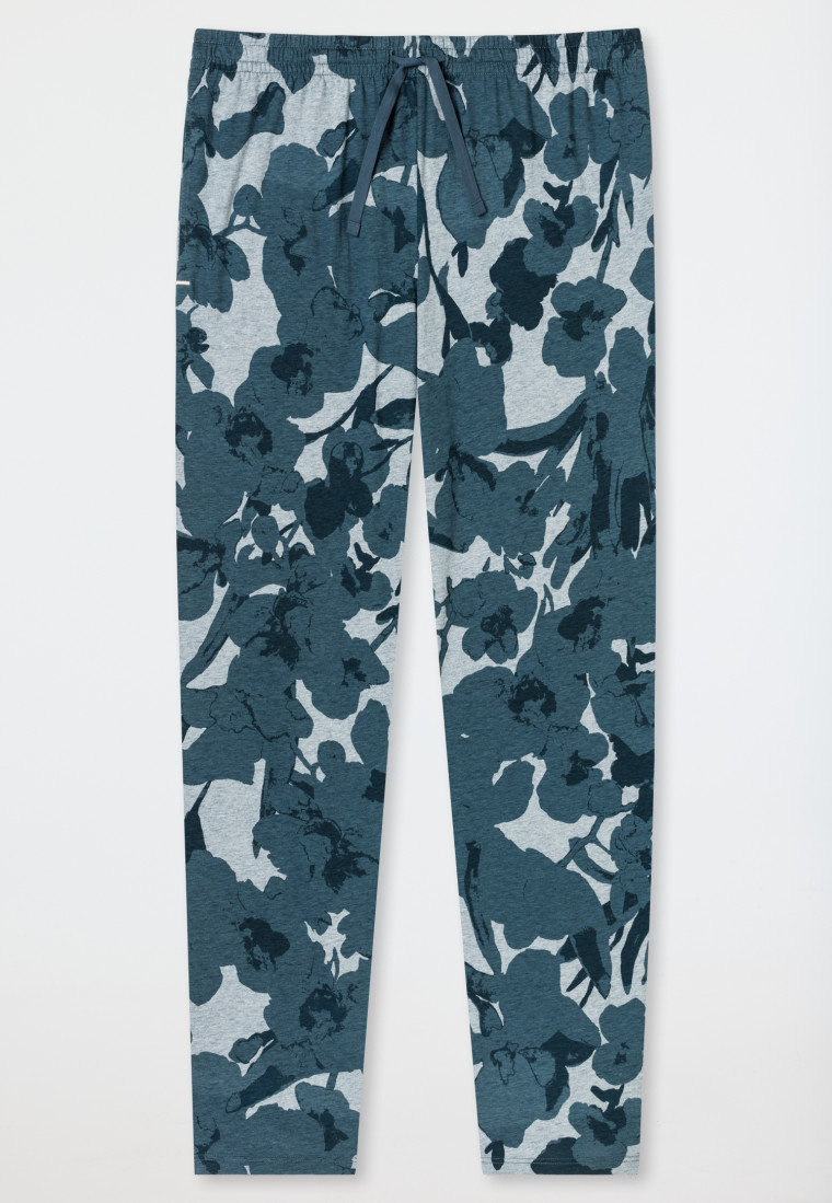 Loungehose lang Organic Cotton mehfarbig gemustert - Mix+Relax